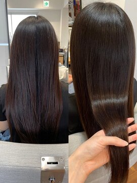 フィー 南越谷2号店(fee) 【Before→After】髪質改善トリートメント/リンゴ幹細胞