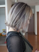 スタジオフィット(STUDIO FITTO) バレイヤージュ【シャドールーツ】カラー　グレージュ