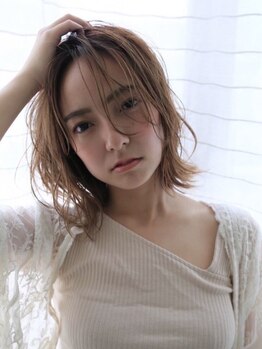 アトワ(a'towa)の写真/【京橋徒歩1分/高彩度透明感カラー＋カット＋TR￥5480】お得にキレイを叶えるなら［a'towa］へ◎