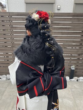 ブラウン(Brown+) 編みおろし