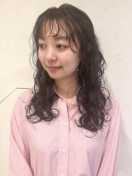 ユニコ(unico) ロング　パーマ　カラー　髪質改善　【unico 川崎】工藤梨花