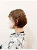 大人かわいいショートボブ