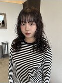 【杏】ハードパーマ