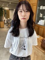 リコ(liko)&nbsp;パーマ風巻き髪♪ラベンダーカラー