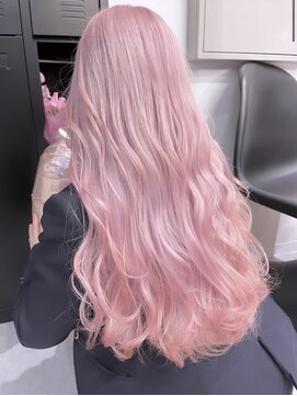 ペレ 栄店(PELE) ホワイトピンクブリーチ2回~/ハイトーン/韓国ヘア/栄