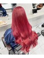 カミイロ(kamiiro)&nbsp;チェリーレッド/ダブルカラー/ケアブリーチ/髪質改善
