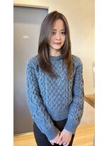 グラッド ナチュラル ヘアー(glad NATURAL HAIR)&nbsp;柔らかレイヤーでつくる大人ナチュラルロング