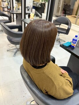 白髪ぼかし/白髪ぼかしハイライト/脱白髪染め/白髪染め/透明感