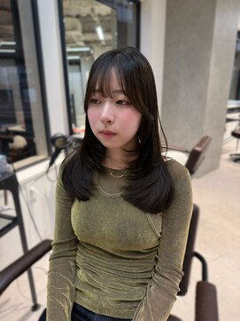 ザシェノンウメダ(THA CHAINON UMEDA) 心斎橋/着物ヘア/大人ガーリー/ダークアッシュ/似合わせカット