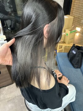 ラフ(LAFF) インナーカラー/グレーアッシュ/ダブルカラー