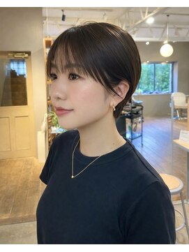 アルク(alku) 【坂井 勇輝】耳掛けショート　丸みショート