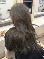 パークレーン アイス イヴェン(park lane ICI yeven) ブリーチなしオリーブグレージュベージュミディアムレイヤー春