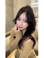 ロンドルピナス 小倉(Lond Lupinus)&nbsp;ミディアムレイヤーカット/似合わせカット/大人ガーリー/20代