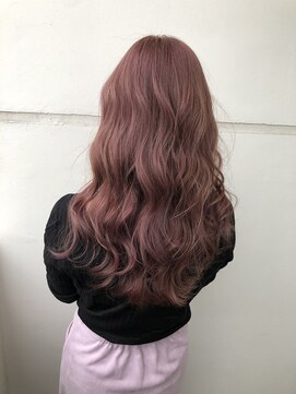 salon de MiLK 札幌大通店【サロン ド ミルク】 ケアブリーチなのでダメージの心配なし♪大人気のピンクアッシュ