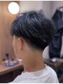 スリーセント 栄(3/cent) フェード初心者にも優しいマッシュベースのテーパーフェード