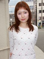カシェ ナカザキ(CACHE NAKAZAKI)&nbsp;ミディアムレイヤー/オン眉/顔まわりレイヤー