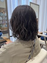 ヒアカアヴェダ 天神VIORO (Heaka AVEDA)&nbsp;ボブ×縦落ちパーマ