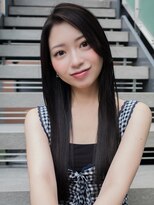 トローノ 栄(TRONO) 髪質改善 顔周りカット 艶髪 顔周りレイヤー 韓国ヘア