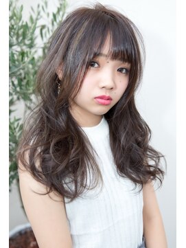 モカ ヘアーデザイン(moca HAIR DESIGN) スローカラーのグレージュで赤味の無い透明感ヘアー