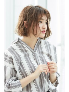 ミチオ ノザワ ヘアサロン ギンザ(Michio Nozawa HAIR SALON Ginza) 春にオススメ！とろみ切りっぱなしボブ