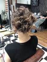 ヘアーデザインサロン スワッグ(Hair design salon SWAG)&nbsp;お呼ばれウェーブアレンジ