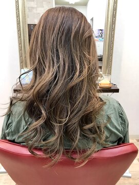 ヘアーサロン イルア 北越谷(hair salon I'LUNA) ローライトベージュ