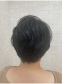 [Salon de an Ally/六町]癖毛を生かしたショートカット