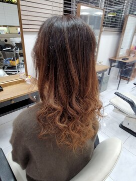 ヘアアンドメイク イムス(hair&make imus) 【imus東戸塚】大人☆バレイヤージュ