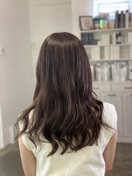 ツムグ 代官山店(TUMUGU) エアリー白髪ぼかしショコラベージュ/ツヤツヤ髪艶カラー