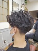 メンズツーブロック×パーマ☆