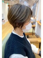 リノ 吉祥寺(Lino kichijoji)&nbsp;【Lino by U-REALM 林】オシャレマダムのハイライトショート