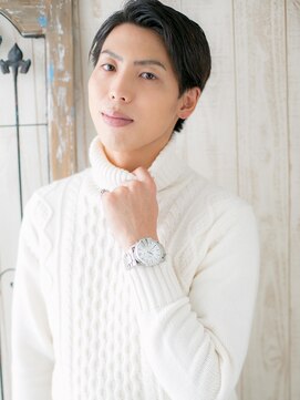 モッズヘア メン 南越谷南口店(mod's hair men) 定番人気☆七三オールバックスリークショートO