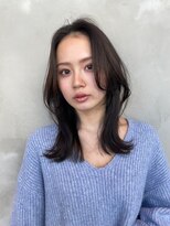 エースハバナ 渋谷(1 HAVANA)&nbsp;ヌーディーカラー/サラツヤロング/ふんわりミディアム/小顔ヘア