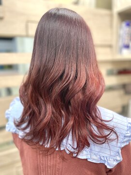 テテ(TETE) レッドグラデーション