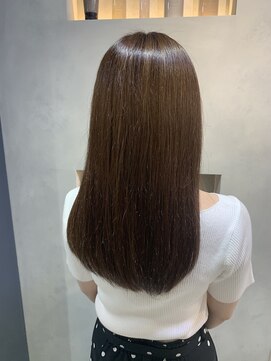 ヘアー ミッション 心斎橋店(hair Mission) 髪質改善と艶モカブラウン
