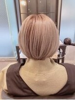 アリアバイエクラート 池袋店(ARiA by ECLART) 大人可愛い20代30代小顔丸みショートボブマッシュ