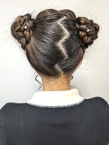 ビューティック ハラジュク(Hair&Make Beautique Harajuku)&nbsp;推し活/お団子ツイン/ヘアセット