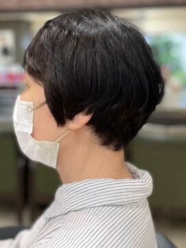 ヘアークリアー 春日部 大人可愛いミセスショートスタイル/首ものスッキリ/30代40代50代