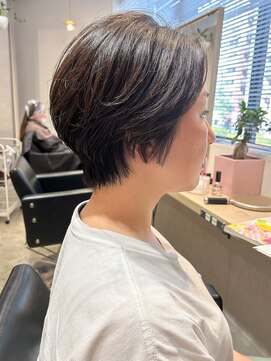 レトン 銀座(leton) ハンサムショート/黒髪ショート/大人ショート/大人可愛い　銀座