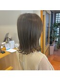 《緑橋/城東区/女性サロン》赤み消しオリーブベージュ