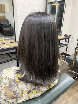 オロ(ORO) 【ORO】赤み消しグレージュヘア 浅見