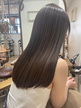 ナンバー エアロ 横浜(N° +aero) 髪質改善トリートメント/酸熱トリートメントでツヤ髪ツヤカラー