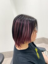 ゴウトゥデイ 岡山店(GO TODAY)&nbsp;ピオーネみたいな色のアンブレラカラー【金川】