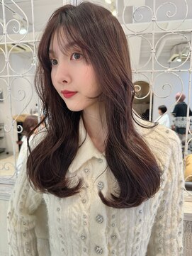 レイラバイアフロート 吉祥寺(Lila by afloat) ラベンダーブラウン/レイヤーカット/顔まわりカット