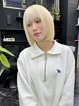 チュダック(ChuDuck) 韓国風《ブロンド》ハイトーン/ケアブリーチ/ダブルカラー