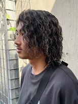 ビンゴ(BINGO)&nbsp;1624ハイライトツイストスパイラルパーマセンターパートウルフ