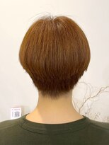 レポヘアー(Repos hair)&nbsp;小顔補正立体カット×マロンベージュ10代20代30代40代50代