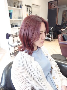 ハーツ(Heart's) 脱白髪染めカラーくびれミディアム