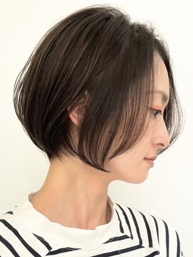 ジル ブラン 福岡(JIL BLAN) ハイライトレイヤーカットショートボブイルミナカラー天神大名