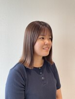 サラ ビューティー サイト 古賀店(SARA Beauty Sight)&nbsp;外ハネボブ/切りっぱなしボブ/髪質改善ストレート/髪にドラマを